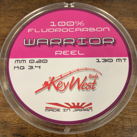 Key West F.C. WARRIOR 0,20mm 3,4kg 130mt FLUOROCARBON 100% Made in Japan